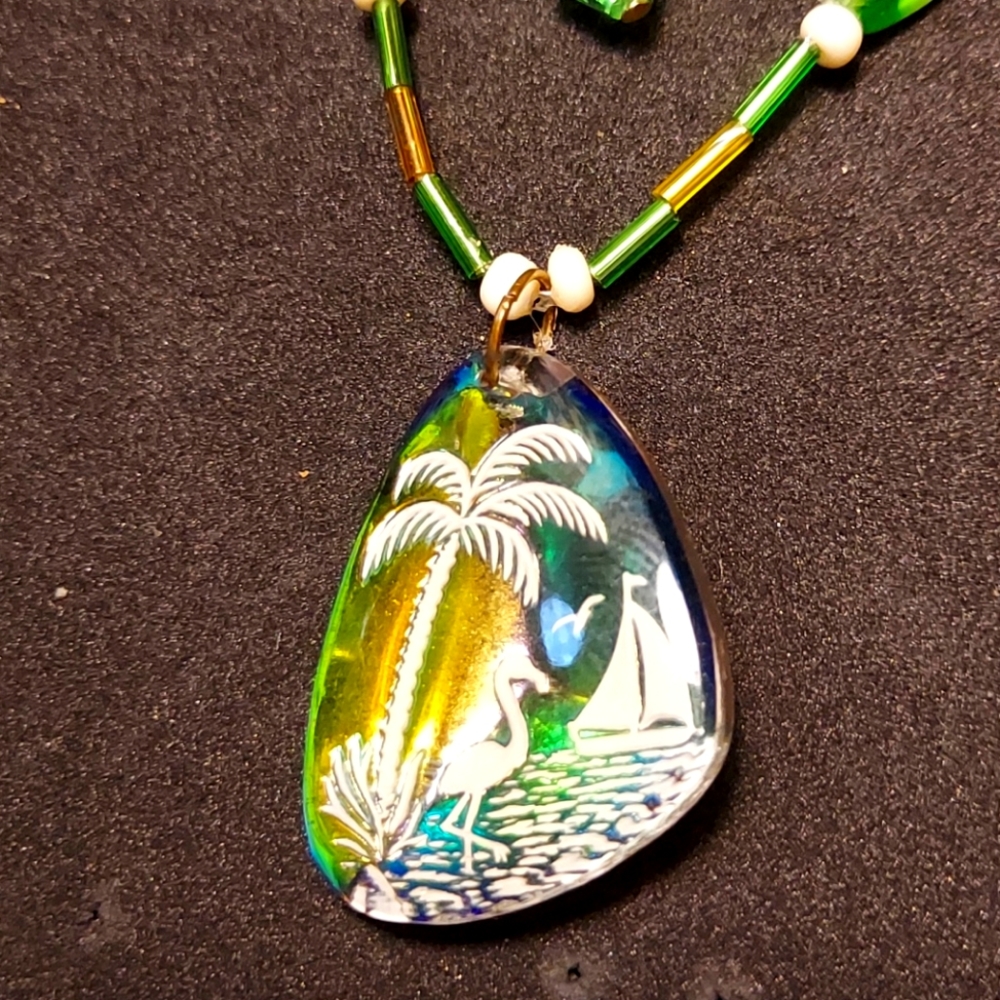 Artisan Tropical Necklace
